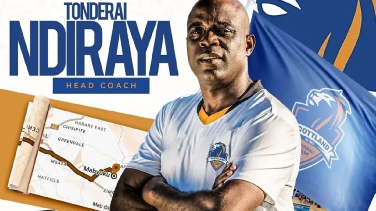 Tonderai Ndiraya Aims for Glory in His First Season with Scottland FC